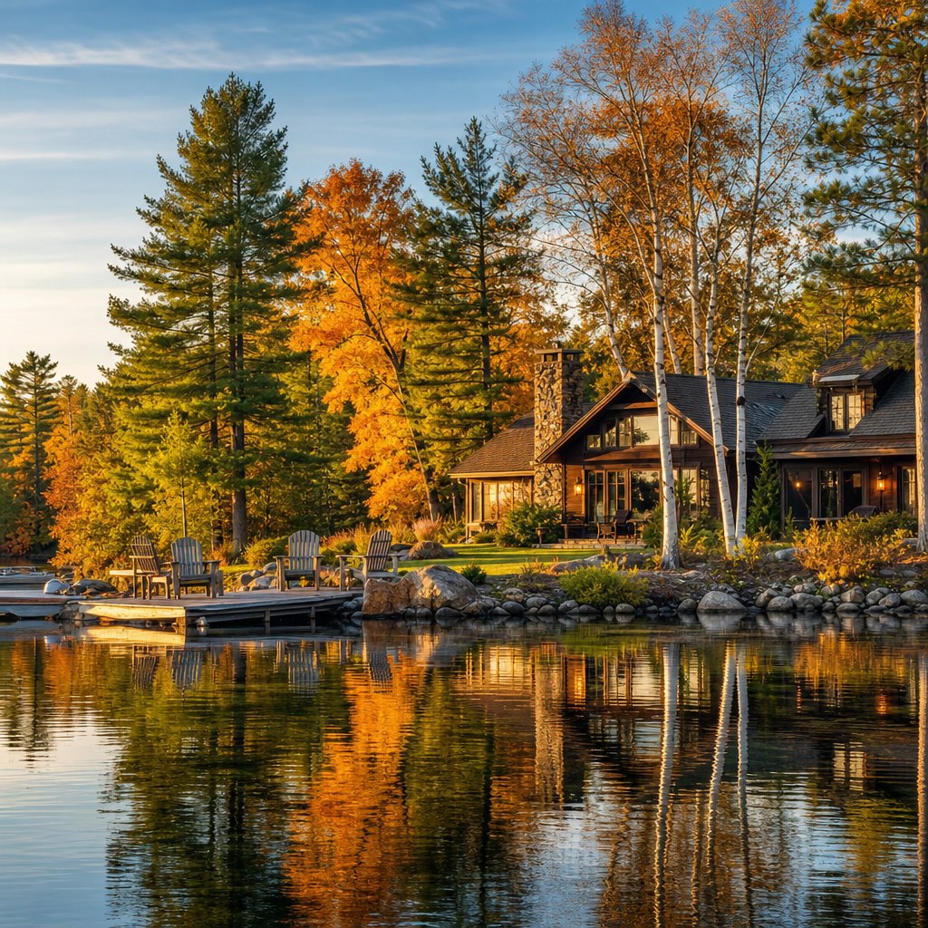 Midwest lakeside resort